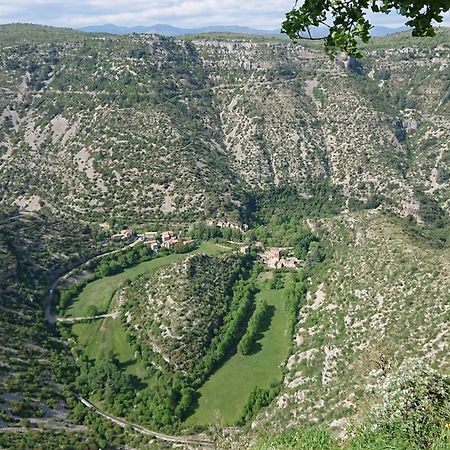 Gite En Cevennes Du Sud, Bergerie Restauree Au Rez De Jardin D'Une Bastide Avec Piscine, Vue Exceptionnelle, Authenticite Et Confort Saint-Laurent-le-Minier Eksteriør billede