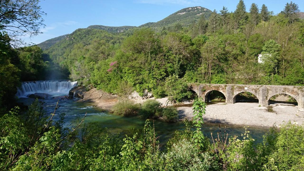 Gite En Cevennes Du Sud, Bergerie Restauree Au Rez De Jardin D'Une Bastide Avec Piscine, Vue Exceptionnelle, Authenticite Et Confort Saint-Laurent-le-Minier Eksteriør billede
