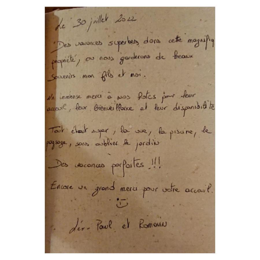 Gite En Cevennes Du Sud, Bergerie Restauree Au Rez De Jardin D'Une Bastide Avec Piscine, Vue Exceptionnelle, Authenticite Et Confort Saint-Laurent-le-Minier Eksteriør billede