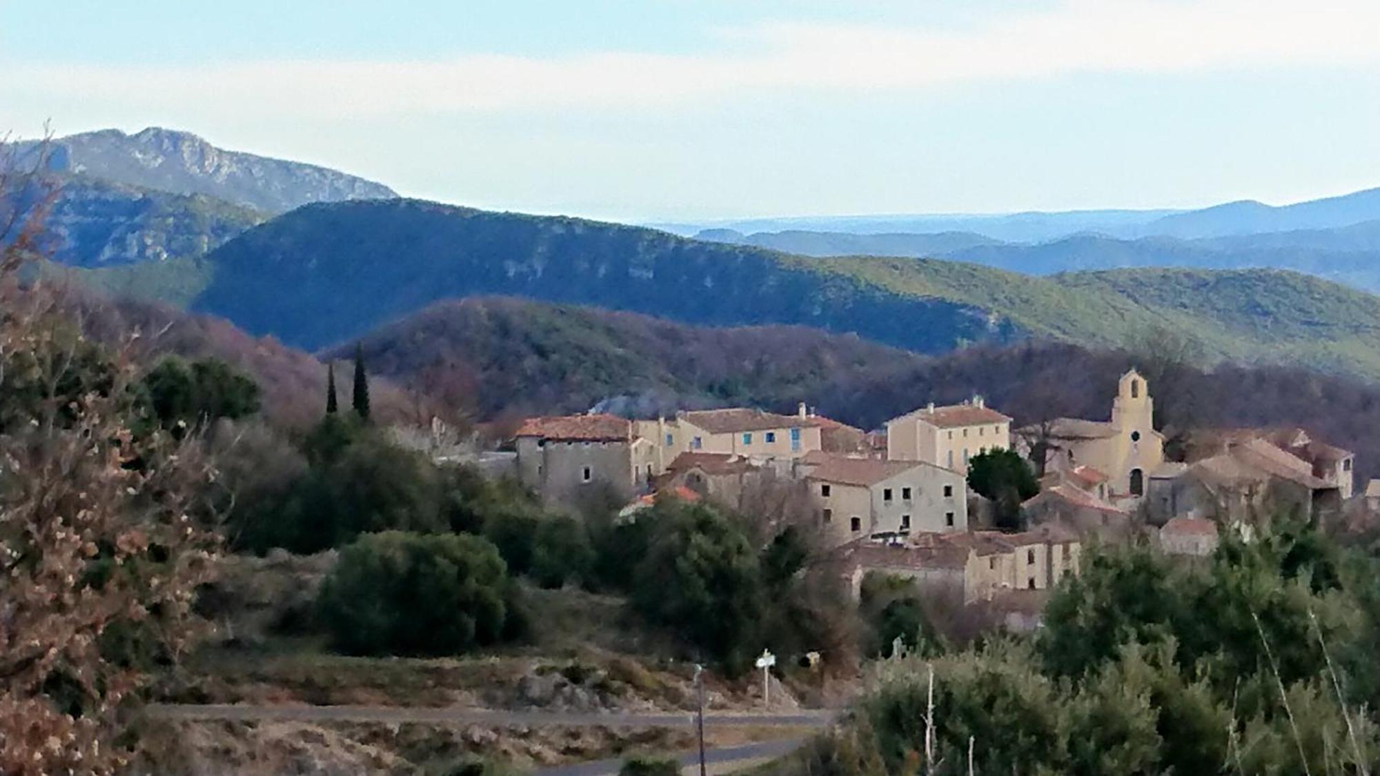 Gite En Cevennes Du Sud, Bergerie Restauree Au Rez De Jardin D'Une Bastide Avec Piscine, Vue Exceptionnelle, Authenticite Et Confort Saint-Laurent-le-Minier Eksteriør billede