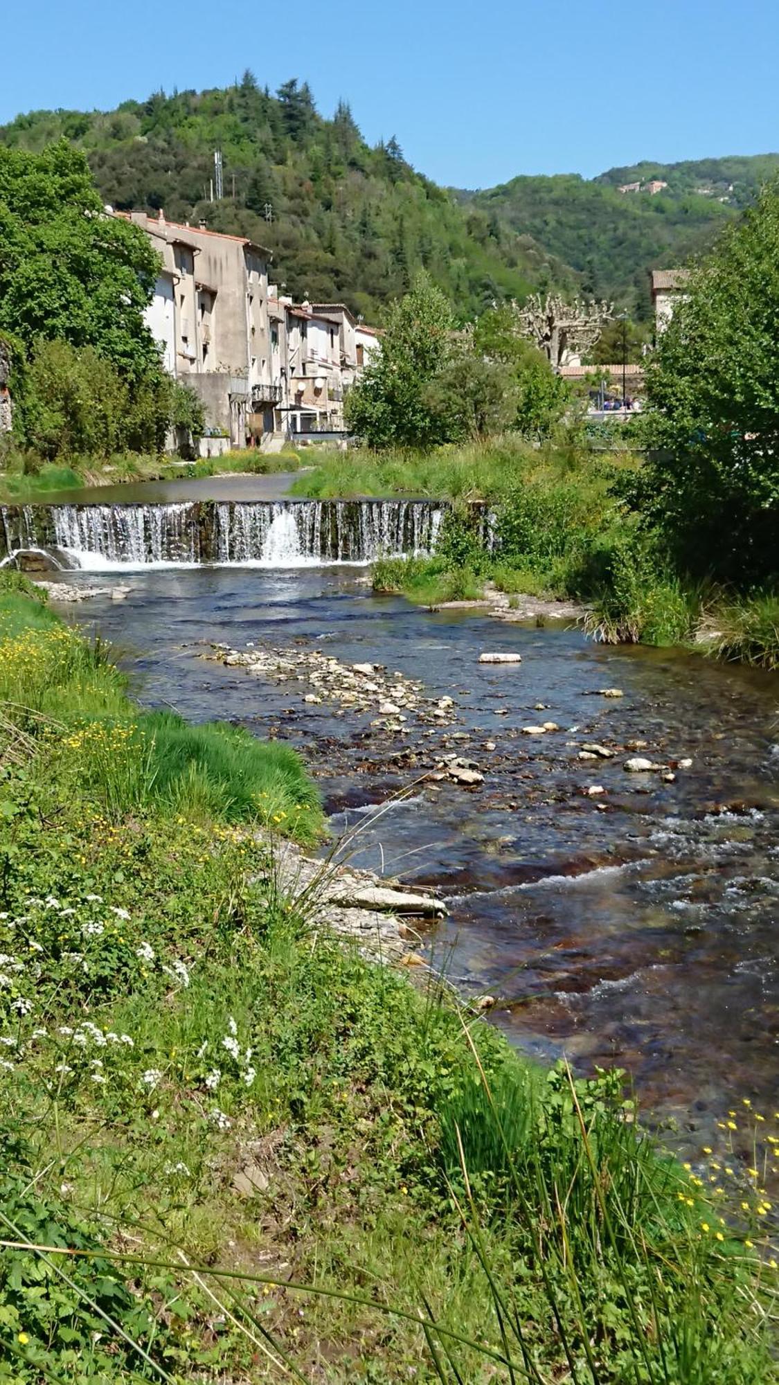 Gite En Cevennes Du Sud, Bergerie Restauree Au Rez De Jardin D'Une Bastide Avec Piscine, Vue Exceptionnelle, Authenticite Et Confort Saint-Laurent-le-Minier Eksteriør billede